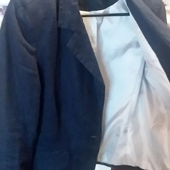 Womens navy blue blazer - Picture 3 of 3
